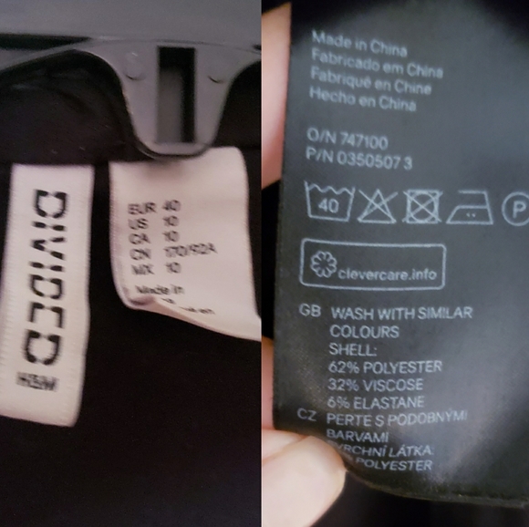 Hooded Long black coat - Picture 10 of 10